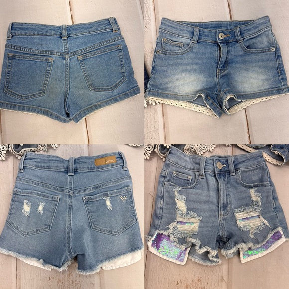 Girls Jeans Shorts Bundle - Picture 14 of 17